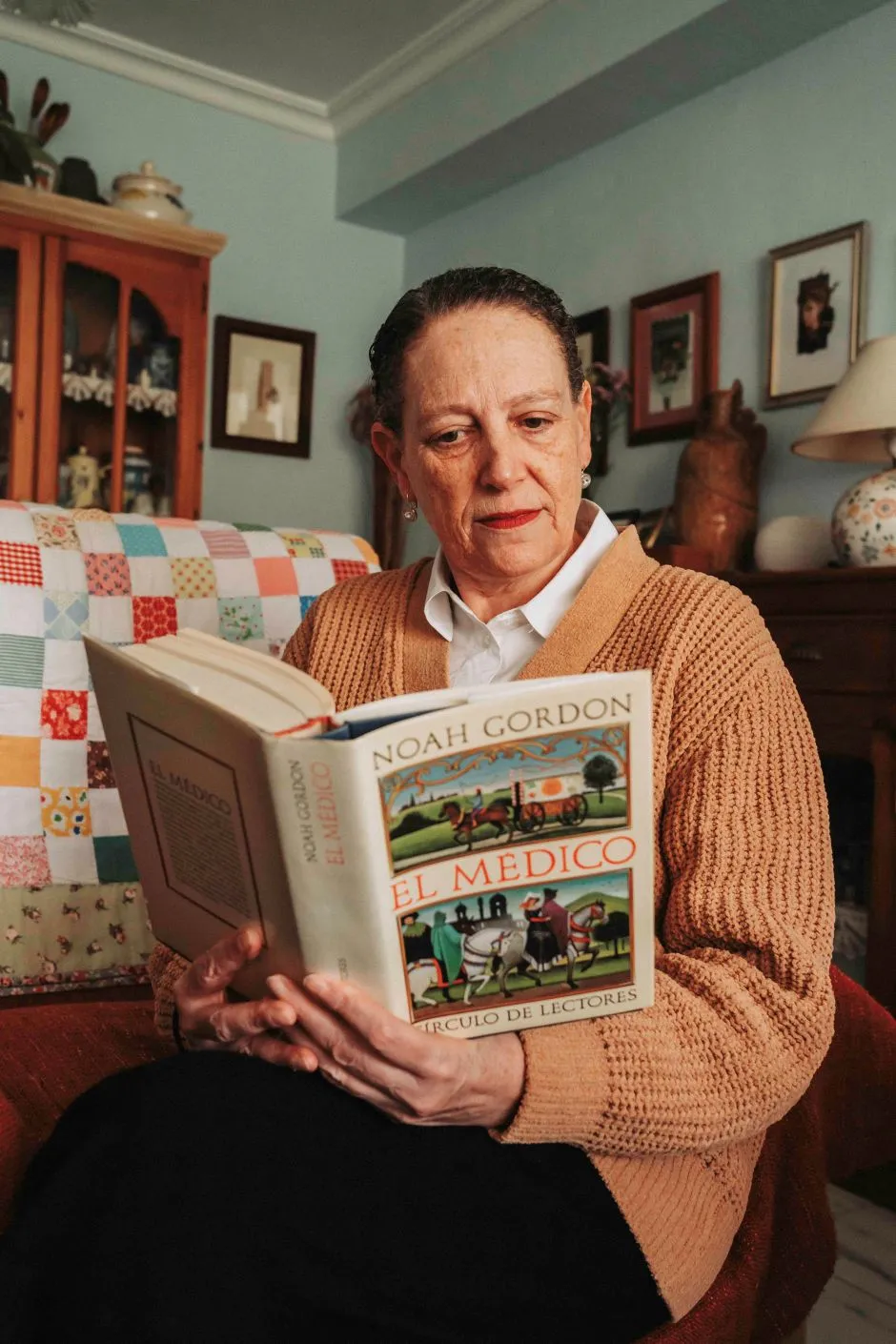 Club de lectura de adultos.