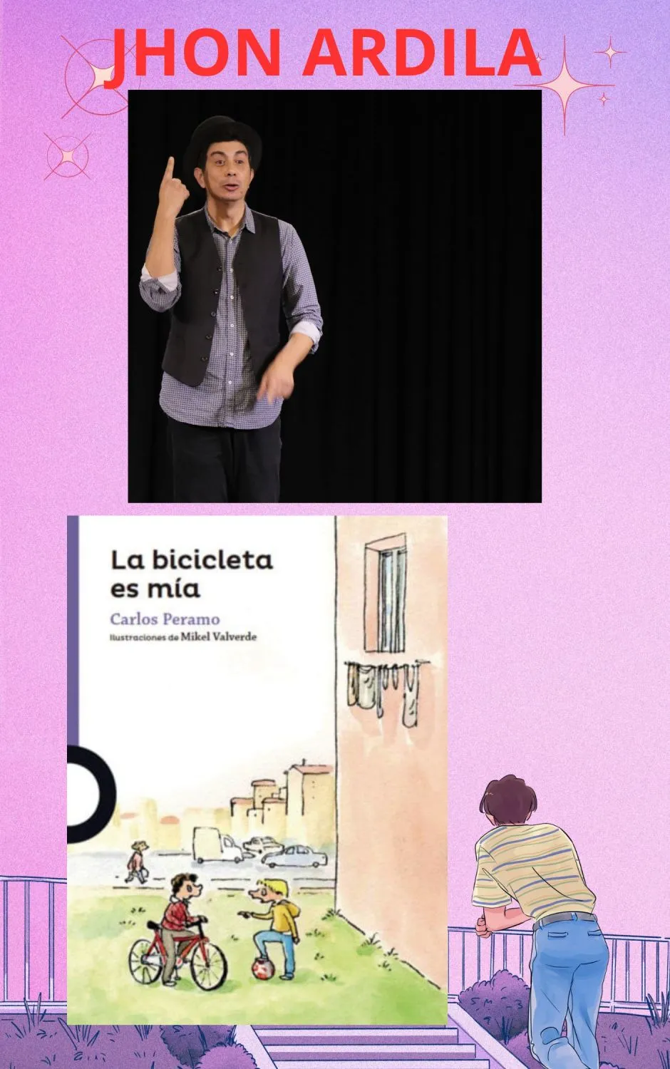 Merienda de Libros: taller de lectura y escritura. La biblicleta es mía, de Carlos Peramo