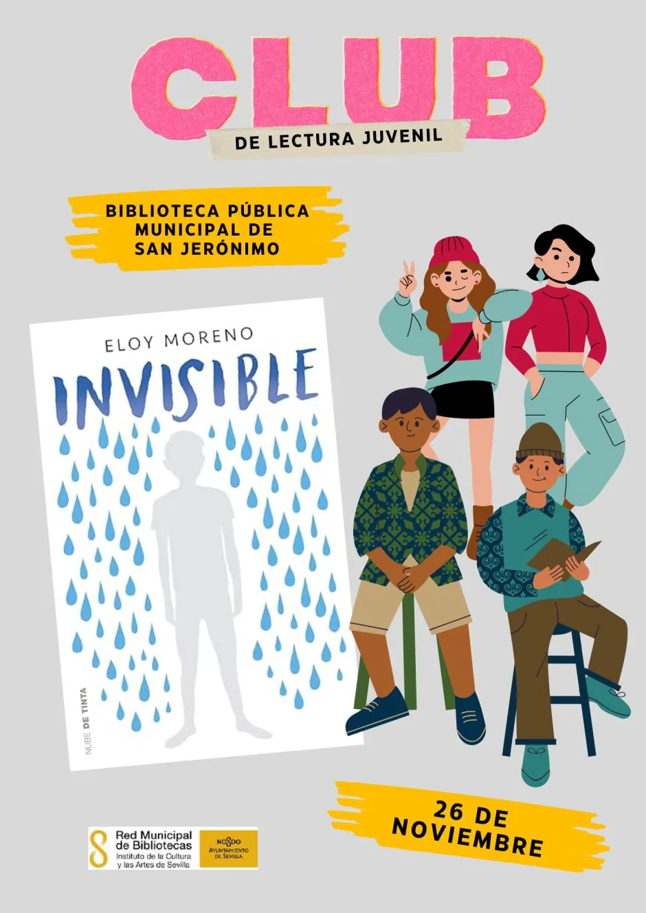 Taller de lectura: "Invisible" de Eloy Moreno