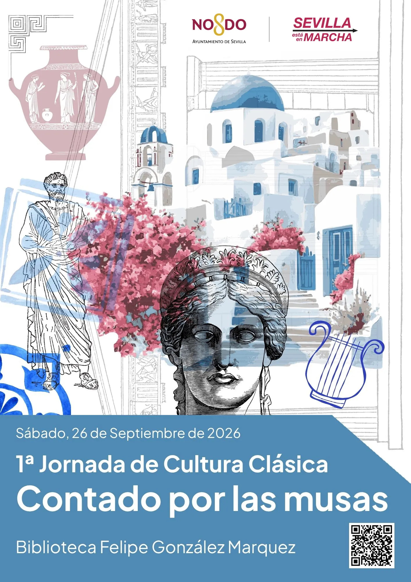 bibliotecas cultura clasica cartel