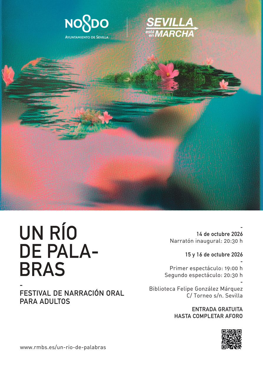 bibliotecas un rio de palabras cartel a